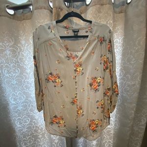 Torrid. Size 2. Floral Blouse